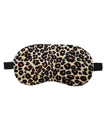 Jenna Leopard Dot Printed Sleeping Eye Mask