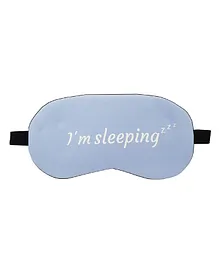 Jenna Sleeping Printed Sleeping Eye Mask - Blue