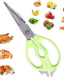 King Gary Kitchen Shears Heavy Duty Multi Functional Scissors- Green