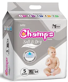 Champs Soft & Dry Diaper Pants Extra Large Size - 54 Pieces