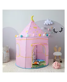 Baby Moo Playtime Foldable Tent House Princess Castle - Pink