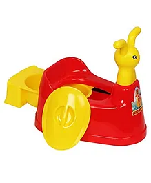 Korbox Scooter Shaped Potty Training Seat - Red Yellow