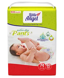 Little Angel Pant Style Extra Dry Medium Diapers - 40 Pieces