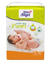 Little Angel Pant Style Extra Dry Diapers Extra Large - 42 Pieces