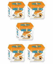 Meechu Taped Style Diapers Small - 25 Pieces