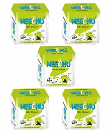 Meechu Taped Style Diapers Medium - 25 Pieces