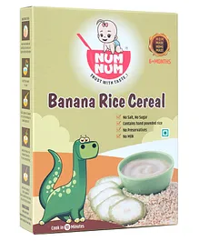 NumNum Banana Rice Cereal - 200 gm