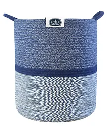 Little Story Cotton Rope Diaper Caddy XL - Blue