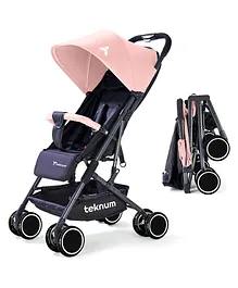 Teknum Yoga Lite Stroller with Canopy - Pink