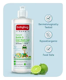 Babyhug Home Natural Dishwash Gel - 500 ml