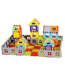 Sanishth My House Building Blocks Set Multicolour - 108 Pieces