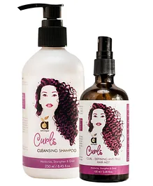 Anveya Curls Shampoo & Hair Mist - 350 ml