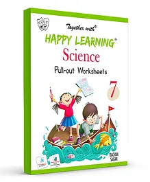 Rachna Sagar  Together with Happy Learning Pullout Worksheets Science for Class 7 - English
