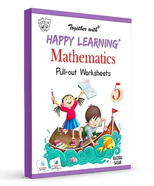 Rachna Sagar Together with Happy Learning Pullout Worksheets Mathematics for Class 5 - English