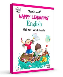 Rachna Sagar  Happy Learning Pull out Worksheets B for LKG - English