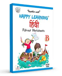 Rachna Sagar  Happy Learning Pull out Worksheets B for LKG - Hindi