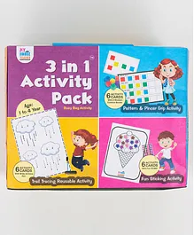 My House Teacher 3 in 1 Activity Bundle Set 2 - Multicolour