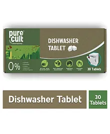 PureCult Eco-friendly Dishwasher Tablets - 30 Tablets