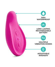Lavie Lactation Massager Waterproof Breastfeeding Support For Clogged Ducts Mastitis Pink