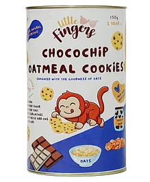 Little Fingers Chocochip Oatmeal Cookies - 150 gm