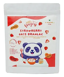 Little Finger Multi Wheat Oat And Strawberry Branlac - 250 gm