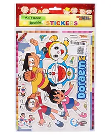 Sticker Bazaar Doraemon A4 Foam Sticker Set - Multicolor