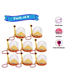 Sarvda Magnetic Aim it Game Stress Buster Dopamine Best birthday Return Gift Stress Relief toy for all age Group Pack of 8 - Multicolour