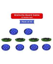 Sarvda Mind Challenging Brainvita Board Game- 10 Pack 