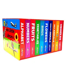 My Little Library Set of 10 Board Books - English