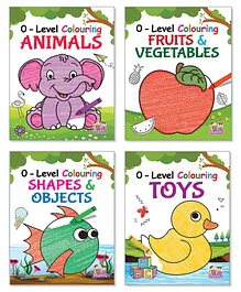O Level Coloring Books Set of 4 - English