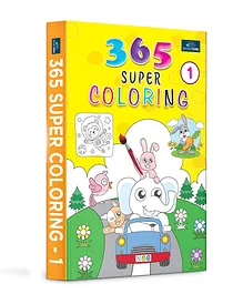 365 Super Colouring Book 1 - English