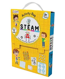 STEAM Activity Bag 10 Books Set for Children - English