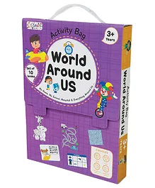 World Around Us Activity Bag 10 Books Set for Children - English