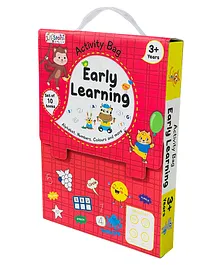Early Learning Activity Bag 10 Books Set for Children - English