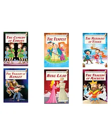 Famous Plays of William Shakespeare for Children Set of 6 Books - English