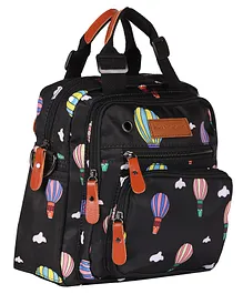 CHARISMOMIC Flying Dream Mini Diaper Backpack - Black