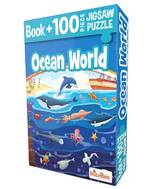 Popcorn Games & Puzzles Ocean World Jigsaw Puzzle Book - 100 Pieces