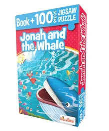 Popcorn Games & Puzzles - Jonah and The Whale Jigsaw Puzzle Book Multicolour - 100 Pieces