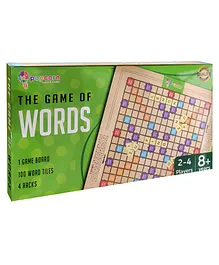 Popcorn The Game of Words Educational Vocabulary Learning Word Building Game for Kids & Family - Multicolour