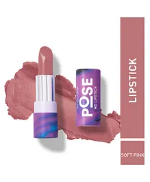MyGlamm  Pose HD Lipstick Soft Pink - 4 g