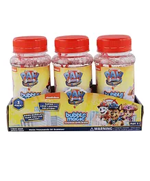 Bubble Magic Paw Patrol Pack of 3 Solution With Wand - 118 ml Each