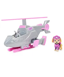 Paw Patrol Deluxe Free Wheel Vehicle Skye Helicopter - Pink