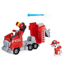 PAW Patrol The Movie Deluxe Free Wheel Vehicle Marshall - Red