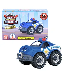 Mighty Machines Buildables Patrol Car 26 Pieces - Blue 