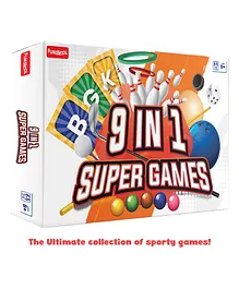 Funskool Super Games 9 in 1 - Multicolor
