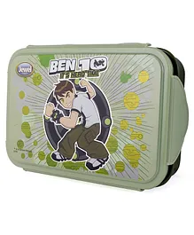 Jewel Disney Clip Fresh Big Stainless Steel Lunch Box Ben 10 - Green