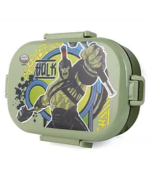 Jewel Disney Klip It Big Stainless Steel Lunch Box Hulk - Green