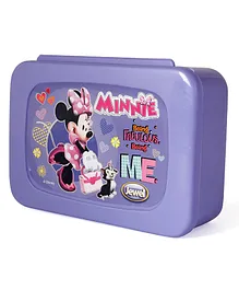 Jewel BPA Free Lunch Box Disney Minnie Mouse Theme - Purple