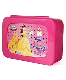Jewel BPA Free Lunch Box Disney Princess Theme - Pink
