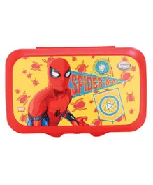 Jewel BPA Free Lunch Box Spiderman Theme - Red